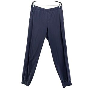 LL Bean Womens Soft Knit Joggers Cotton Lounge Relax Athleisure Natural Hiking